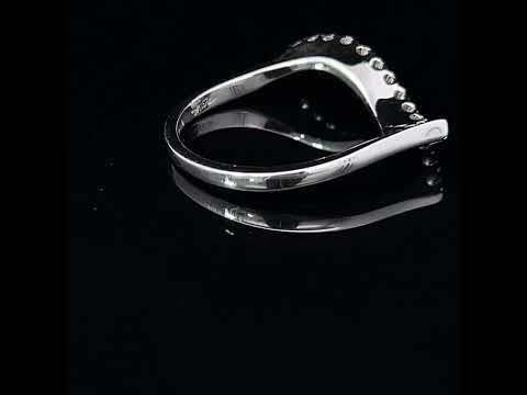 Video of 18k White Gold Fantasy Road Diamond Ring. Available on DESIGNYARD.com and in our Jewelry Store Dublin, Ireland.