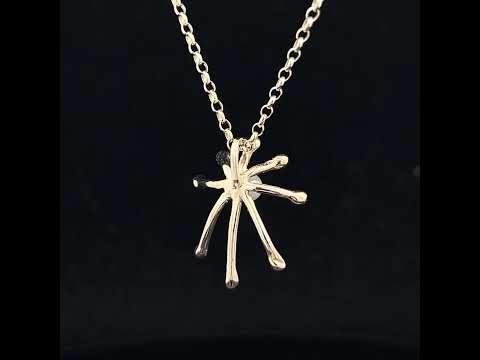 Video of Martina Hamilton's 9k Yellow Gold Astral Pearl Medium Pendant. Available on DESIGNYARD.com and in our Jewelry Store Dublin, Ireland.