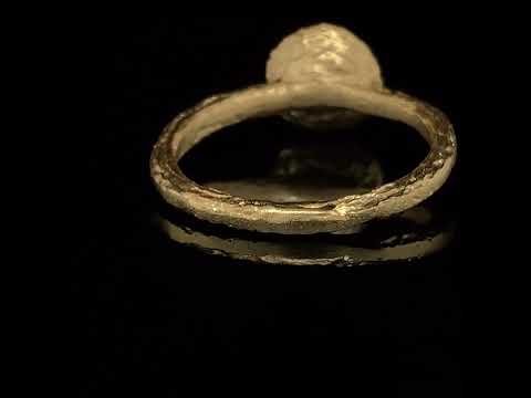 Video of Diana Porter's 18k Fair Trade Yellow Gold Strata Diamond Engagement Ring. Available on DESIGNYARD.com and in our Jewelry Store Dublin, Ireland.