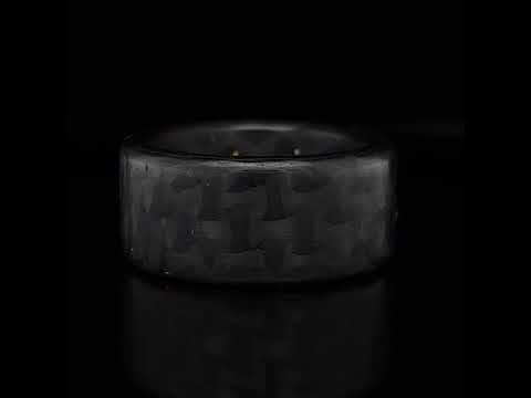 Anne Cohen C6 - Carbon Supernova Diamond Ring - DESIGNYARD, Dublin Ireland