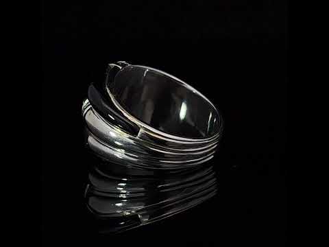 Video of Onyx Diamond Herve Coulon Statement Ring. Available on DESIGNYARD.com and in our Jewellery Shop Dublin, Ireland.