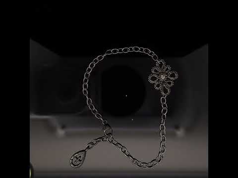 Video of Brigitte Adolph's Sterling Silver Black Rhodium Miss Medea statement handmade Bracelet. Available on DESIGNYARD.com and in our Jewellery Shop Dublin, Ireland.