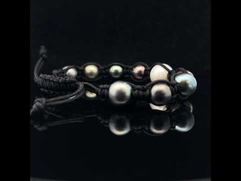 Video of Sam Lafford's Contemporary Hand Carved Pearl Skull Bracelet. Available on DESIGNYARD.com and in our Jewellery Shop Dublin, Ireland. Free Worldwide Shipping with DHL.