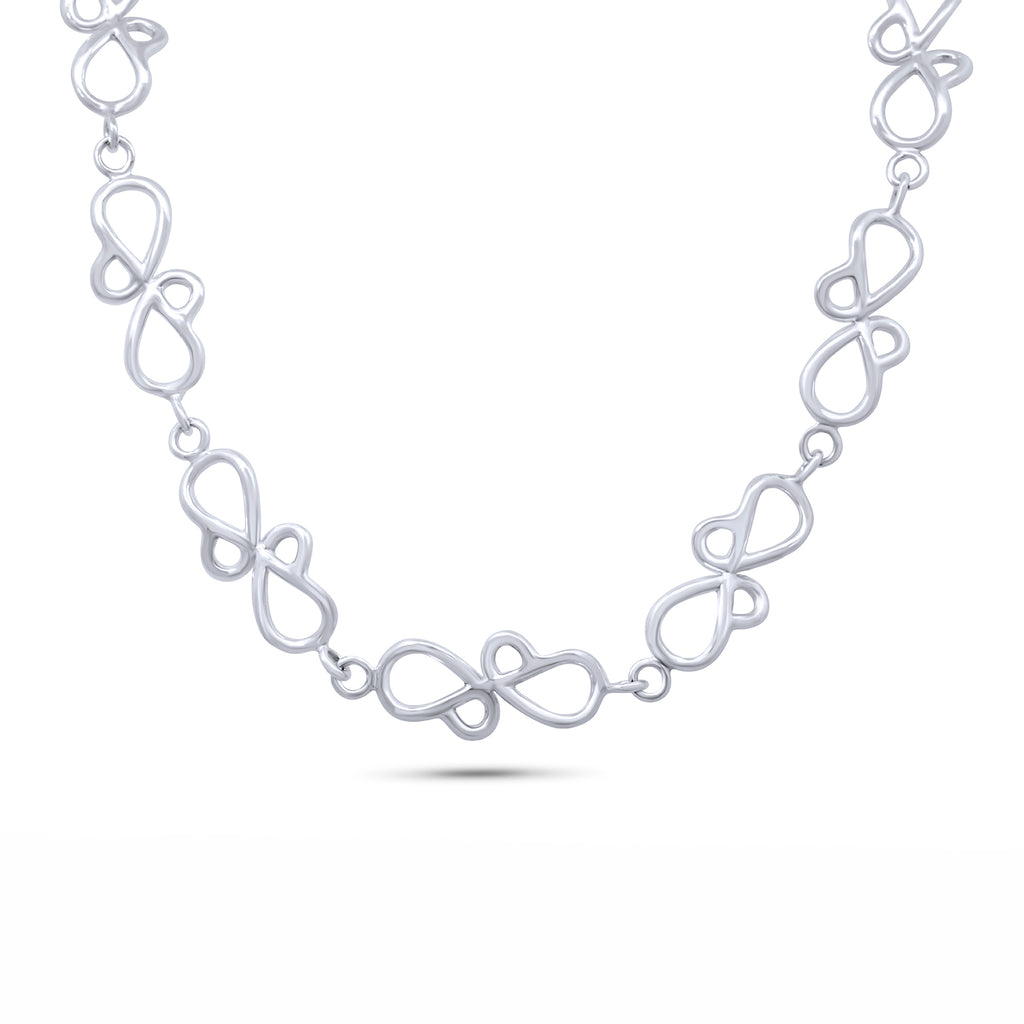 Photograph 1 of Siobhan McArdle's Sterling Silver Myriad Chain. Available on DESIGNYARD.com and in our Jewellery Shop Dublin, Ireland.