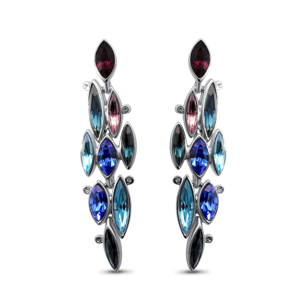 Simon Harrison - Aquarius Ombre Crystal Earrings - DESIGNYARD, Dublin Ireland.